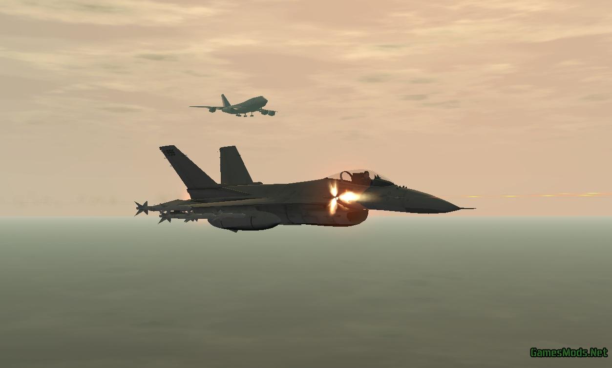 GTA V Fighterjet » GamesMods.net - FS19, FS17, ETS 2 mods