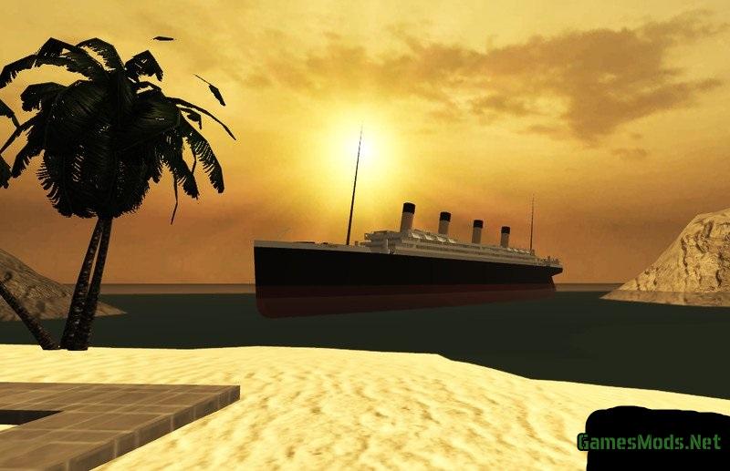 RMS Titanic para GTA San Andreas