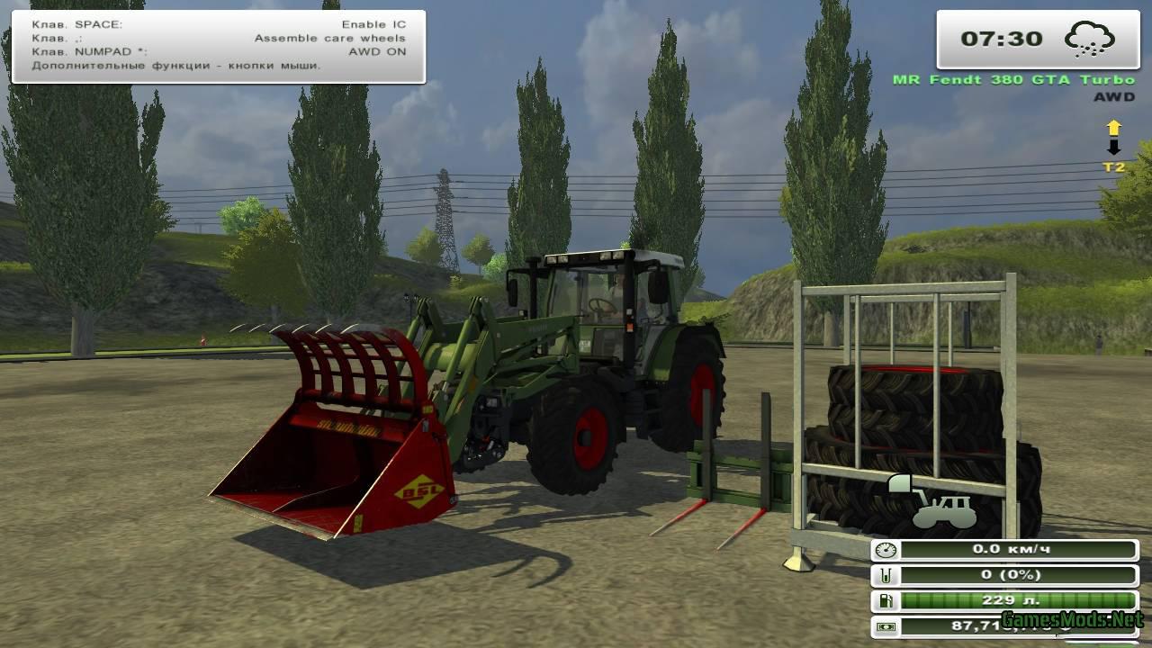 Fendt 380 Gta Turbo Morerealistic Fs19 Fs17 Ets 2 Mods 9108