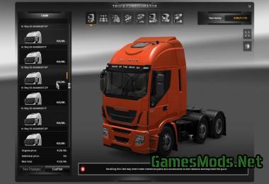 IVECO STRALIS 2007 / HY-WAY 2012 REAL SPECIFICATIONS
