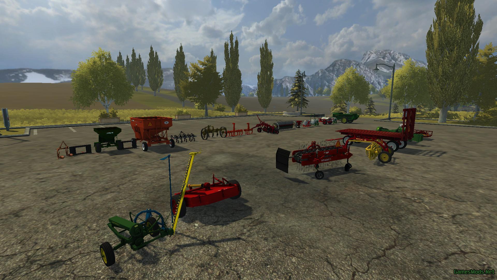 More Realistic Small Farm Implement Pack » GamesMods.net  FS17, FS15 
