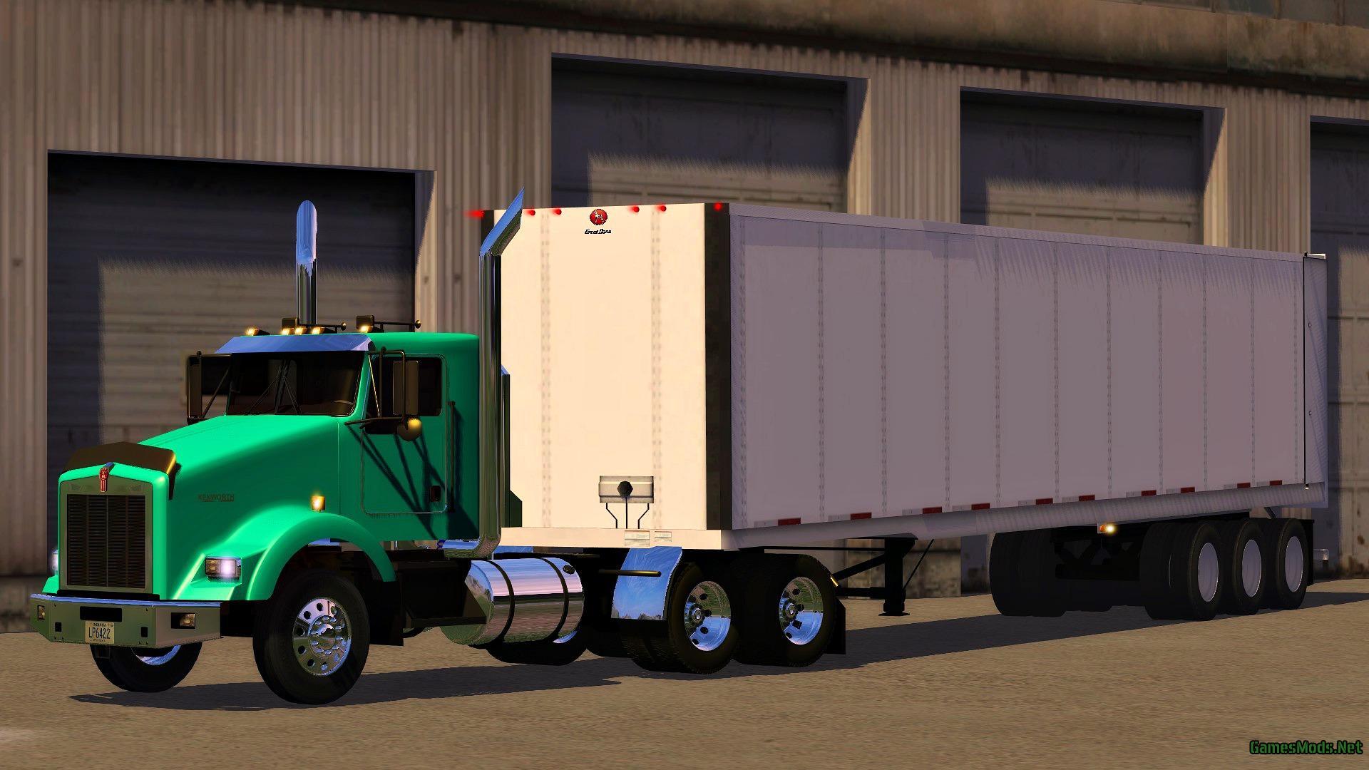 van trailer dane mods trailers pack truck fs17 fs19 gamesmods