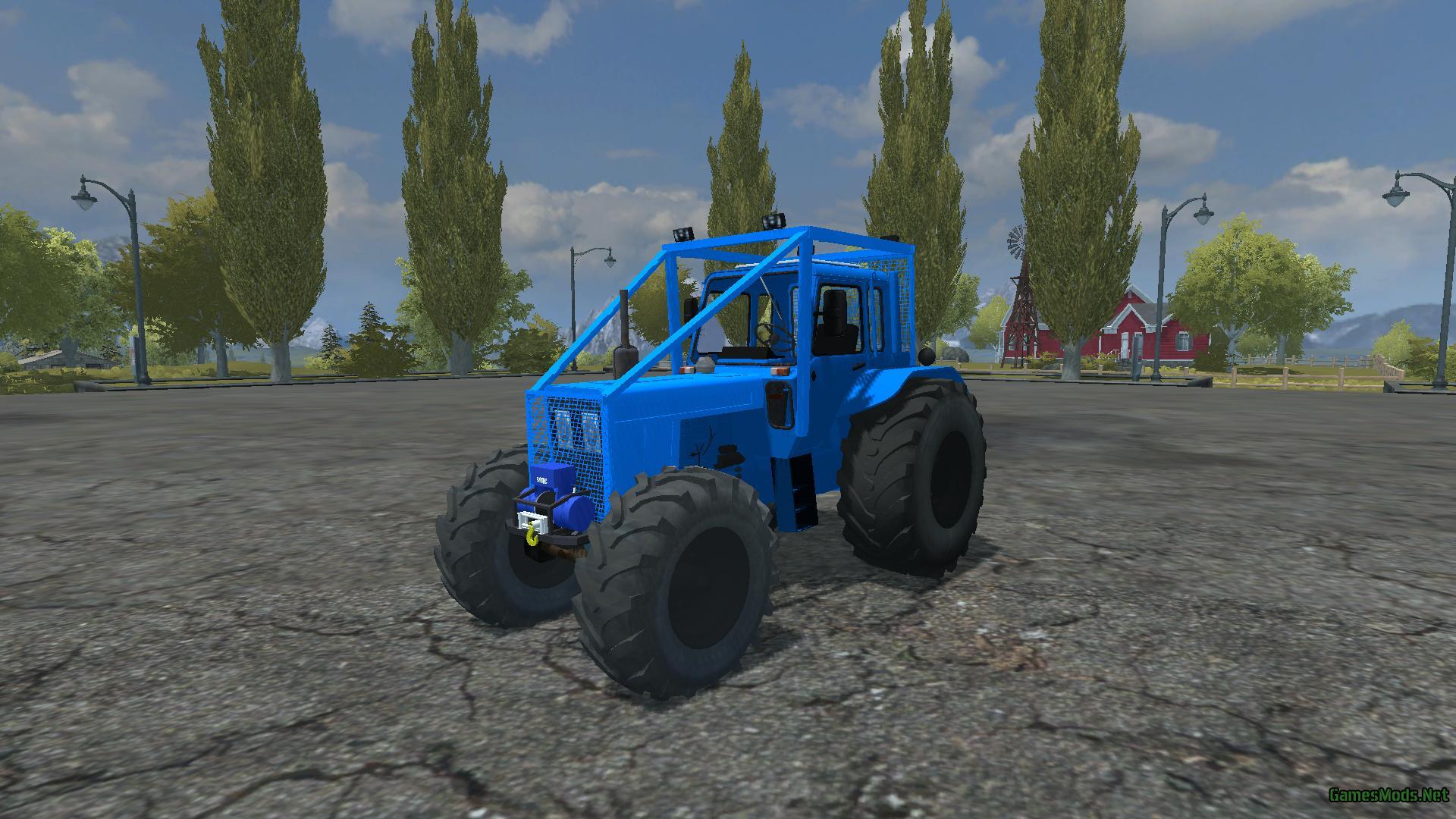 tracteur forestier farming simulator 2013