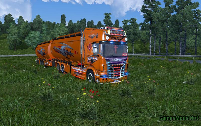 Scania Tandem Pack Tuning Gamesmods Net Fs Fs Ets Mods My Xxx Hot Girl