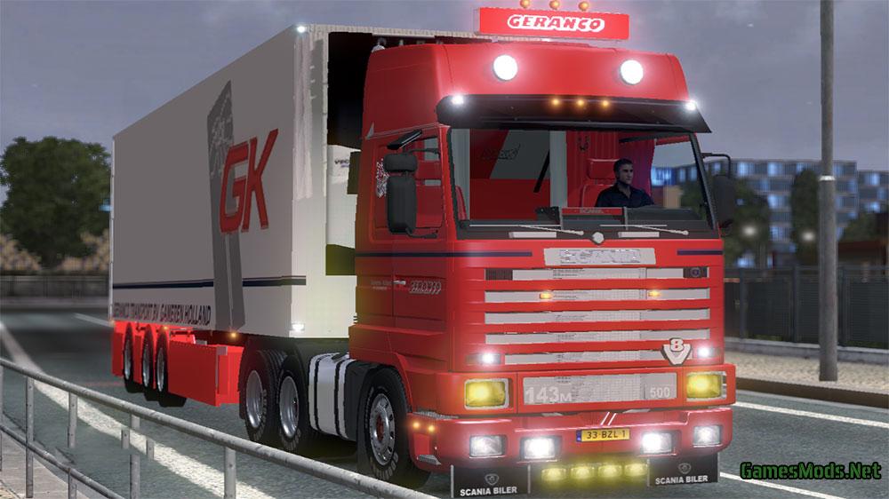 Scania 143m Geranco Gameren » Gamesmods.net - Fs19, Fs17, Ets 2 Mods