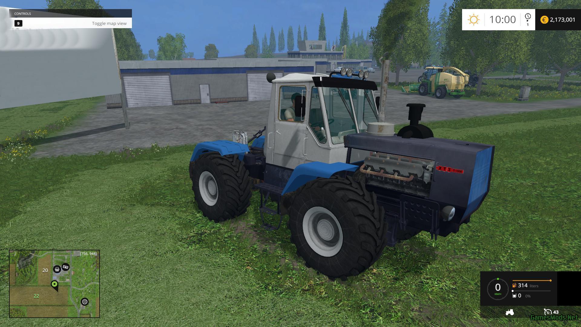 HTZ T-150K V1.0 » GamesMods.net - FS17, CNC, FS15, ETS 2 mods