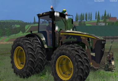 CAMOFLAGE AND GREEN JOHNDEERE 8530 V1 BY EAGLE355TH