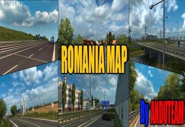 ROMANIA MAP ANDUTEAM 1.02