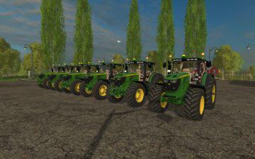 John Deere 6R pack FS 2015