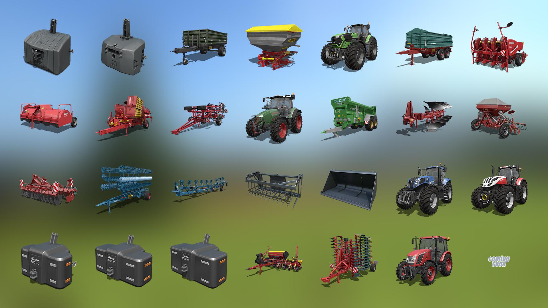 udluftning nogle få Støt Farming Simulator 17: Device List Update # 3 » GamesMods.net - FS19, FS17,  ETS 2 mods