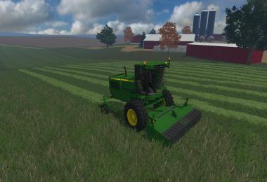 JOHN DEERE W260 WITH 995 ROTARY CUTTER V1