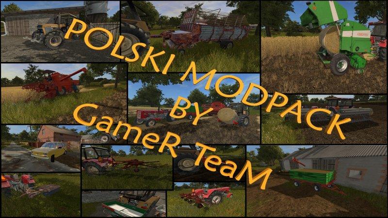 FS 17  POLSKI MODPACK BY GAMER TEAM »  - FS19, FS17, ETS 2  mods