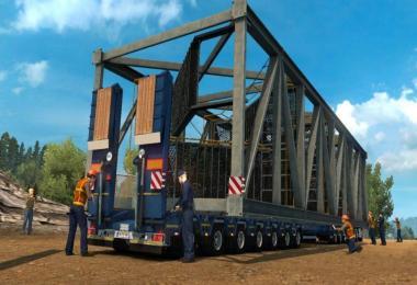 150 TONS TRAILER FOR SPECIAL TRANSPORT 1.30.X