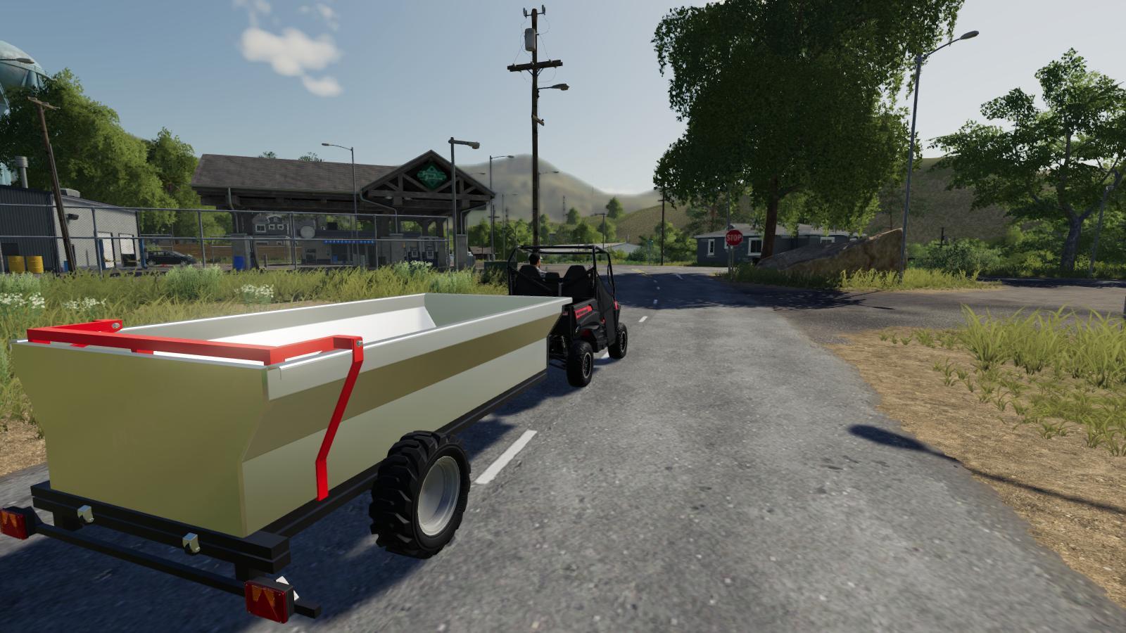 Atv Tipper Trailer V Gamesmods Net Fs Fs Ets Mods