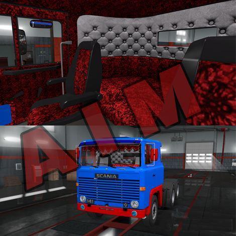 SCANIA 1 SERIES SPECIAL INTERIOR BY AIM TRUCK