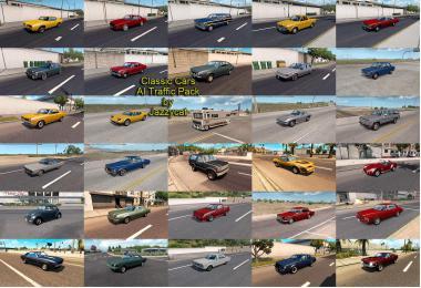 CLASSIC CARS AI TRAFFIC PACK BY JAZZYCAT V5.4