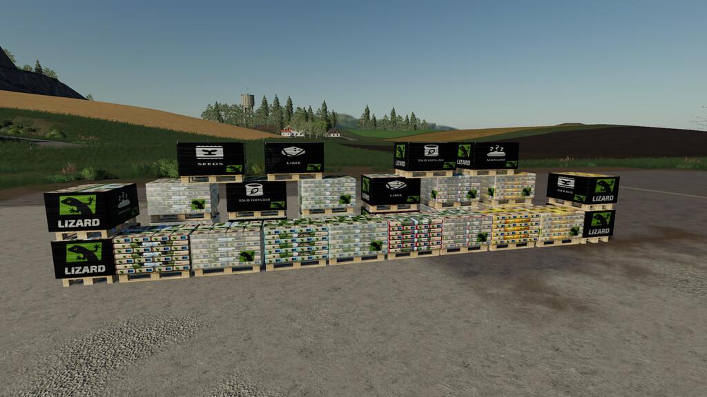 Lizard Pallet Pack GamesMods Net FS19 FS17 ETS 2 Mods