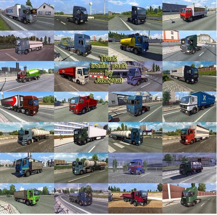 TRUCK TRAFFIC PACK BY JAZZYCAT V4.9