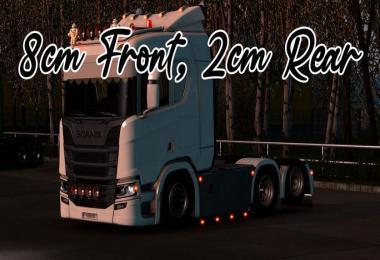 LOWERED CHASSIS FOR SCANIA PGRS (2-8CM) 1.39