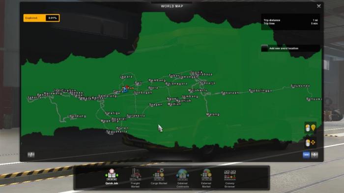 MAP JOWO V6 ETS2 1.36 TO 1.41