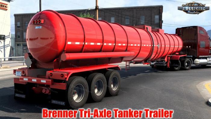BRENNER TRI-AXLE TANKER TRAILER V1.0 1.41.X
