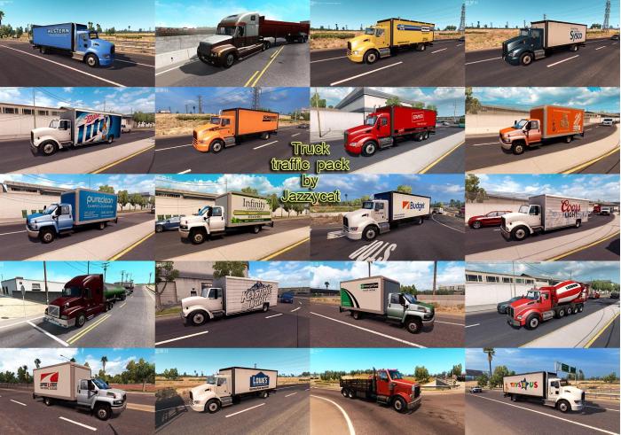TRUCK TRAFFIC PACK BY JAZZYCAT V2.8.1