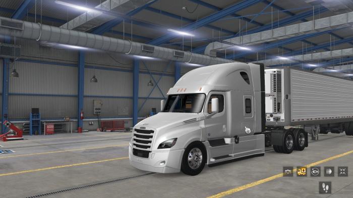 FREIGHTLINER CASCADIA PARTS PACK AND REAR FRAME CABLES V1.0.3