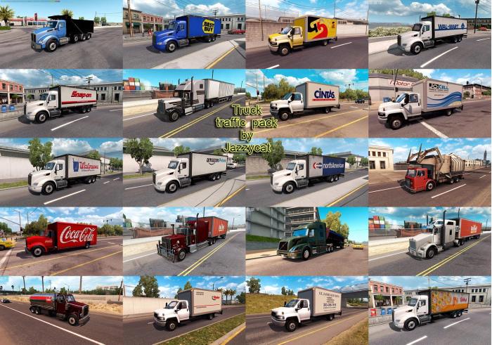 TRUCK TRAFFIC PACK BY JAZZYCAT V2.8.2