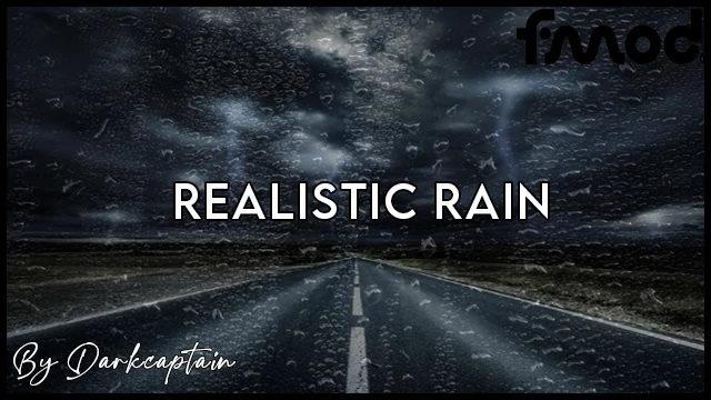 REALISTIC RAIN V4.1.1 ETS2 1.43