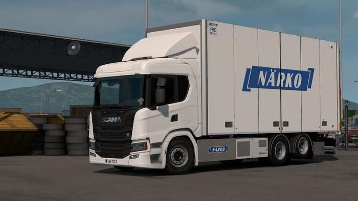 RIGID CHASSIS ADDON FOR EUGENE'S SCANIA NG BY KAST V1.4.6 1.43