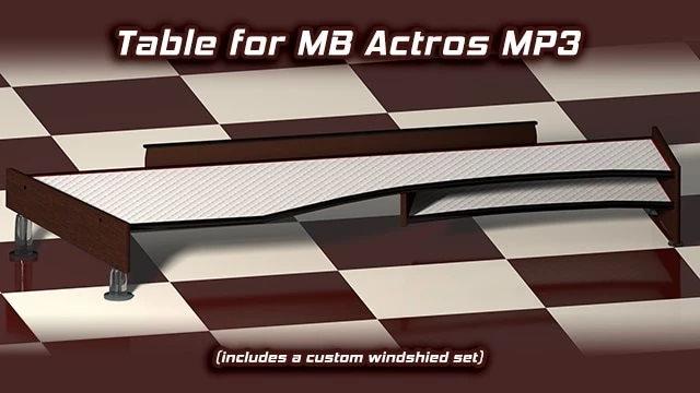 ACTROS MP3 TABLE & WIND-SHIELD SET 1.43