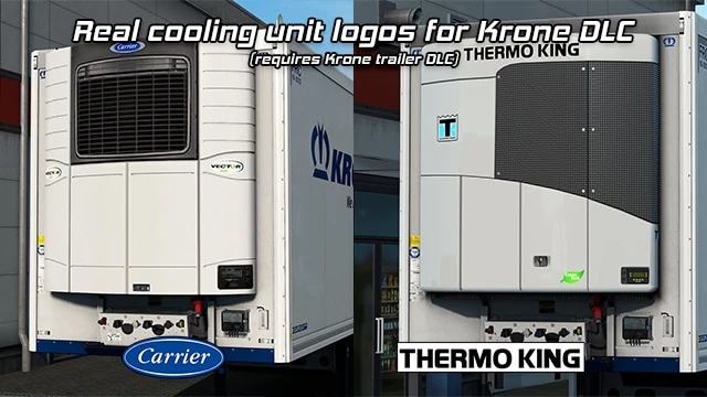 REAL COOLING UNIT NAMES FOR KRONE DLC 1.43