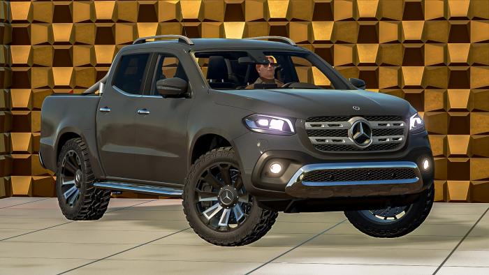 Mercedes Benz X Class V Gamesmods Net Fs Fs Ets