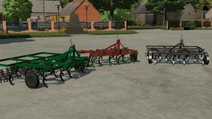 BOMET CULTIVATOR WITH HARROWS V1.0.0.0