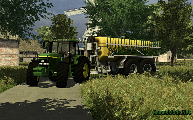 John Deere 7710 Frontloader V 2.3 » GamesMods.net - FS19, FS17, ETS 2 mods