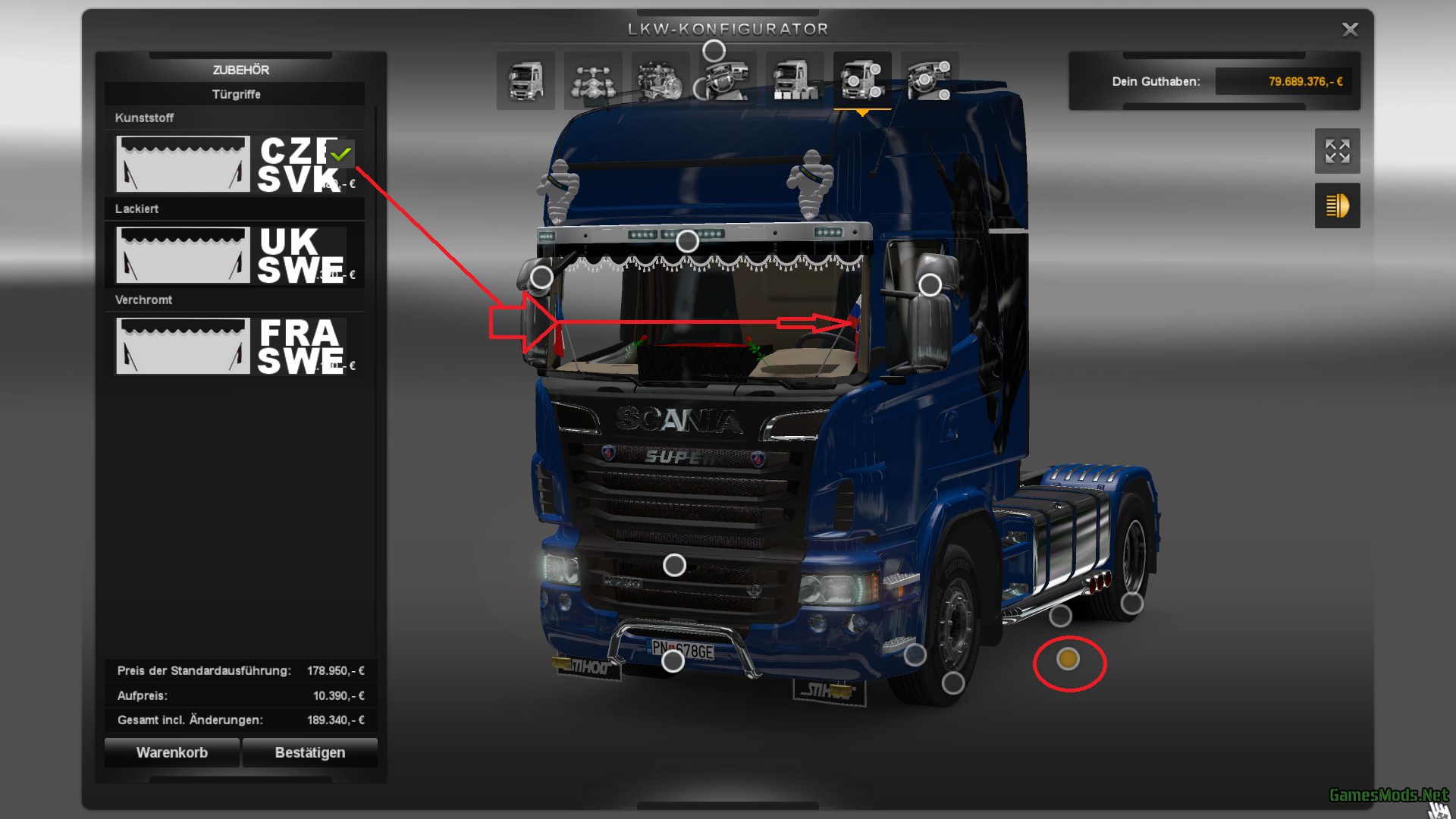 Scania r730 fs19.