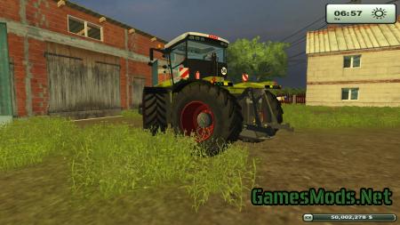 Claas Xerion 5000VC & Weight 1800kg