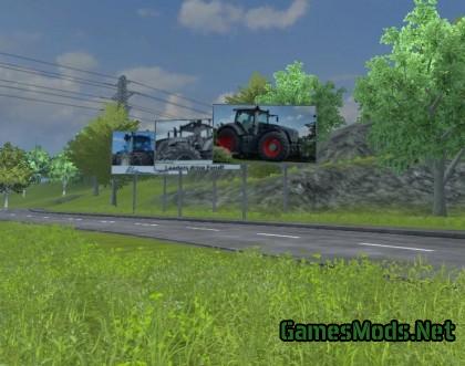 Billboards: Fendt and New Holland
