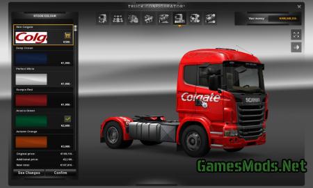 Skin Scania Colgate