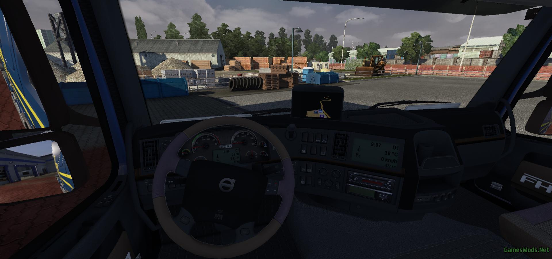 VOLVO FH CLASSIC - DASHBOARD GPS » GamesMods.net - FS19, FS17, ETS 2 mods