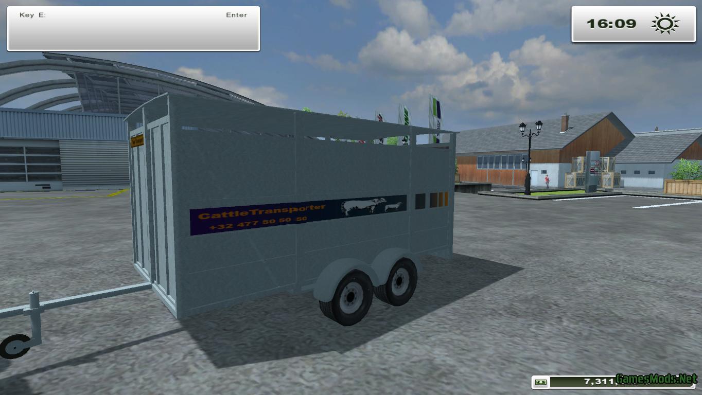 IMT Cattle Trailer » GamesMods.net - FS19, FS17, ETS 2 mods