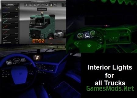 Interior Lights for all Trucks