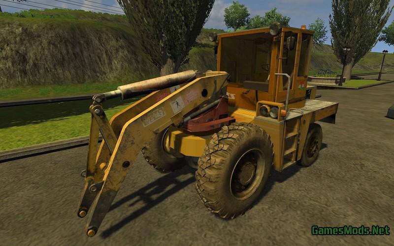 ZTS UN 053 1 Wheel Loader v 2.1 Fixed » GamesMods.net - FS19, FS17, ETS ...