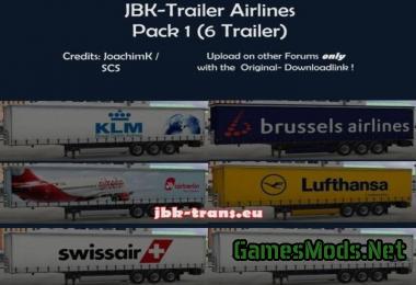 JBK-1 PACK TRAILER AIRLINES V1.0