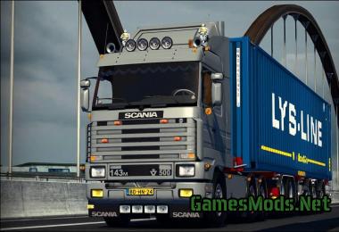 SCANIA 143M GAME ALL VERSIONS, MOD V1.0