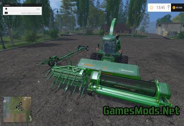 KRONE BIGX11 WITH DYNAMIC TWIN FRONTS WHELS PACK V1.0