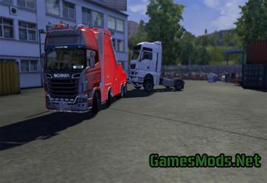 SCANIA RECOVERY TRUCK V2