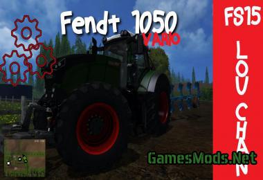 FENDT 1050 WITH GEARBOX AND REAL SOUND FIXED V1.2