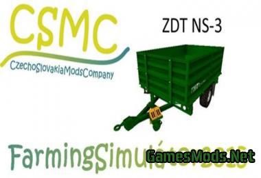 THREE SIDE TIPPING SEMITRAILER NS 3 BY ZDT V1.0