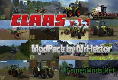 CLAAS MODS PACK V1.1